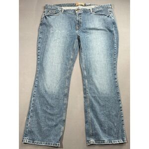 Old Navy Women's Plus Size Bootcut Jeans Stretch Denim Blue Size 22